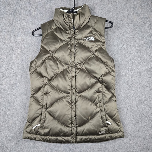 The North Face Jackets & Blazers - The‎ North Face Vest Womens XS Green 550 Down Fill Aconcagua Quilted Hiking